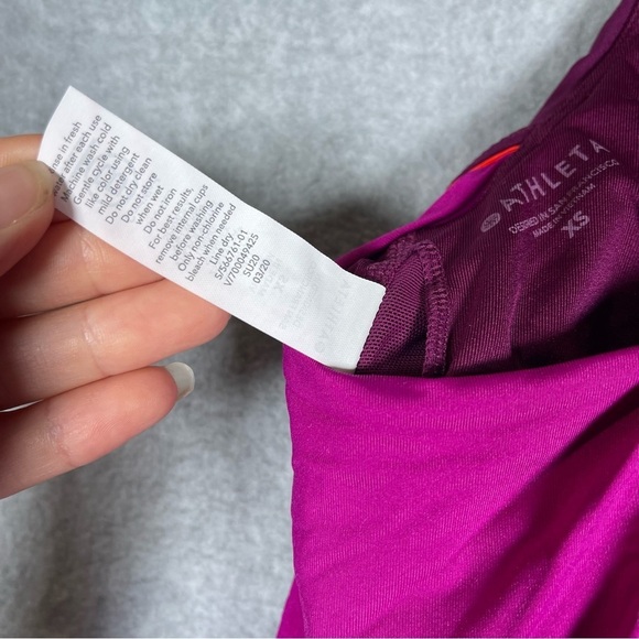Athleta Purple Sports Bra - Picture 6 of 10